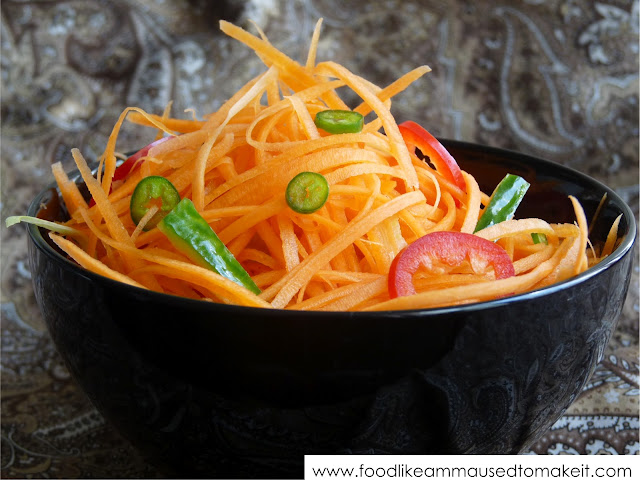 Durban carrot salad