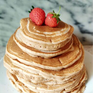 easy oat flour pancake recipe
