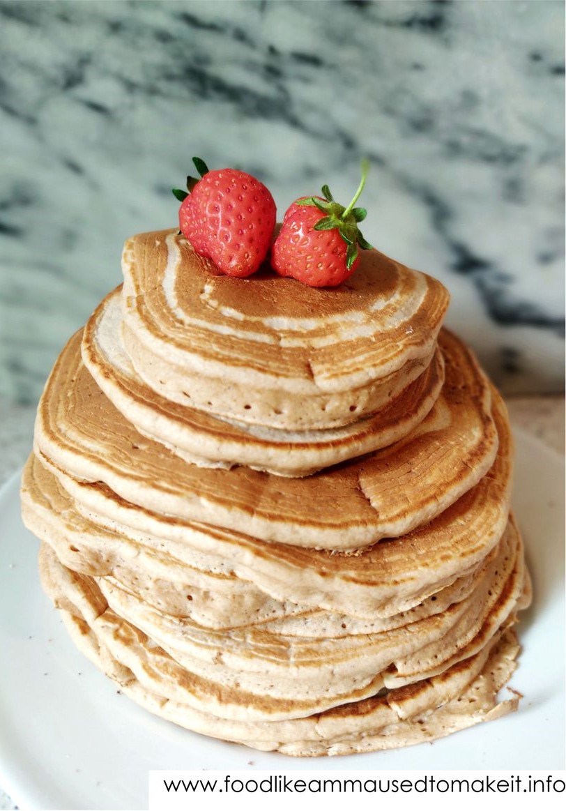 easy oat flour pancake recipe